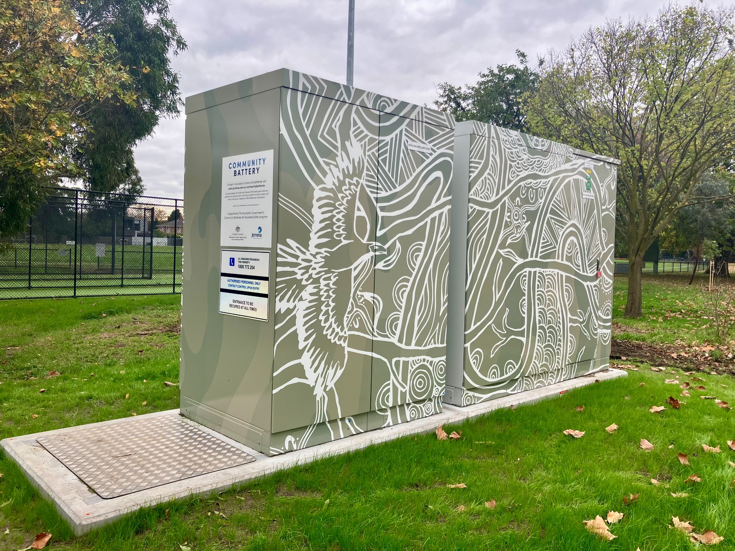 Alphington community battery
